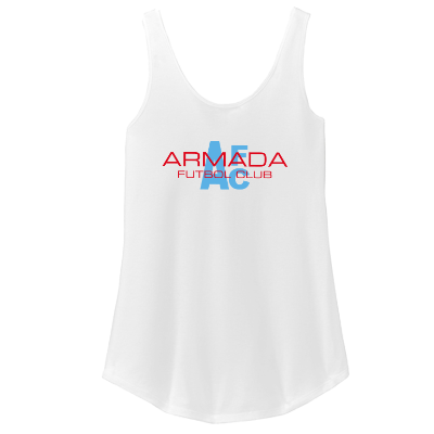 Perfect Tri Relaxed Tank - White Image
