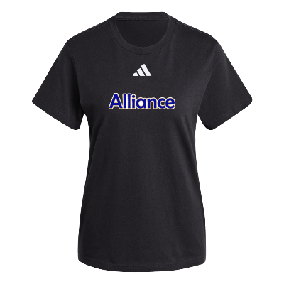 Fresh SS Tee - Black/White Image (29687)