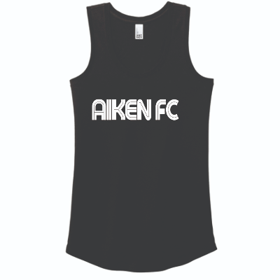 Womens Perfect Tri Racerback Tank Black Frost Image