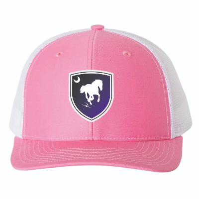 Trucker Hat Pink/White Image