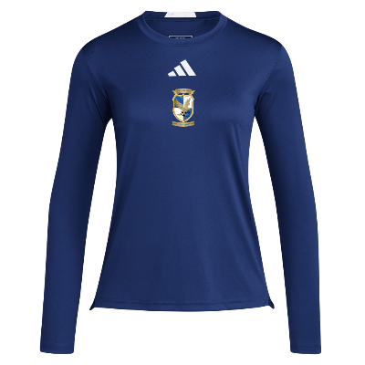 D4T Performance LS Tee - Navy/White Image (29945)