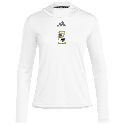 D4T LS Hoody Tee - White/Grey Image (29949)