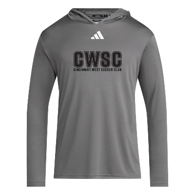 D4T LS Hoody Tee - Team Grey Four/White Image