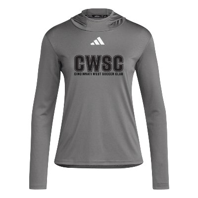 D4T LS Hoody Tee - Team Grey Four/White Image (29974)