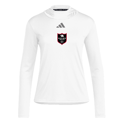 D4T LS Hoody Tee - White/Grey Image (30011)