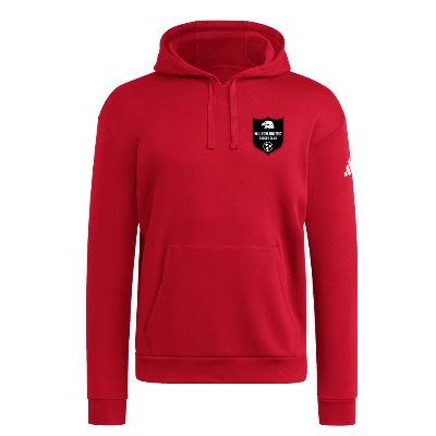 FLEECE HOODIE PWR RED  Image