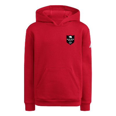 FLEECE HOODIE PWR RED  Image (30020)