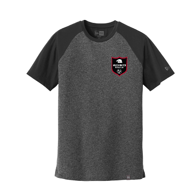 Heritage Blend Varsity Tee - Black/Black Twist Image