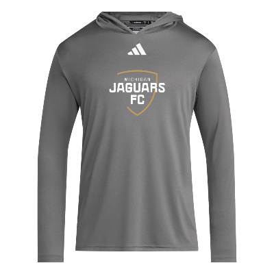D4T LS Hoody Tee - Team Grey Four/White Image