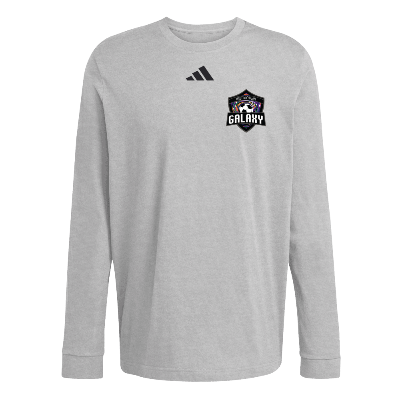 Fresh LS Tee - Heather Grey/Black Image