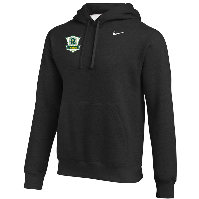 Club Fleece Hoodie - Black Image