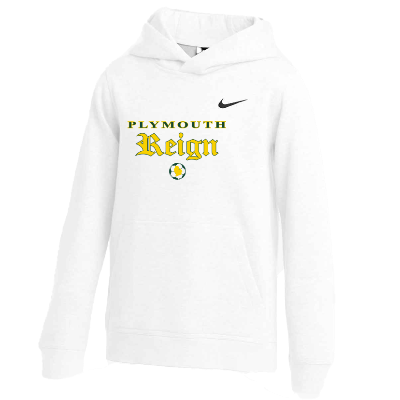 Team Club Pullover Hoodie - White Image