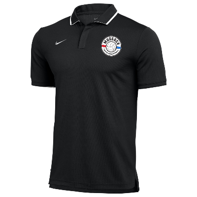 Dri-Fit Polo UV Collegiate - Black/White Image