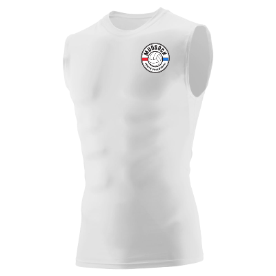 Comp Sleeveless Tee - White Image