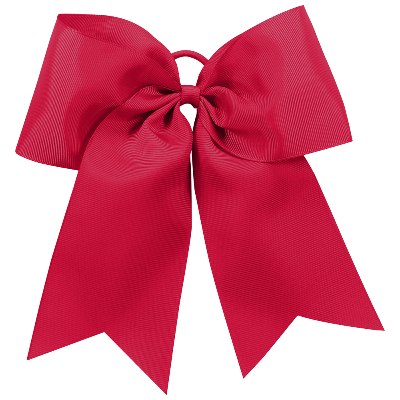 CHEER HAIR BOW RED  Image