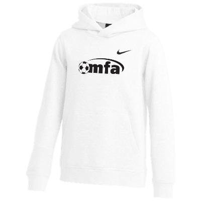 Team Club Pullover Hoodie - White Image (31548)