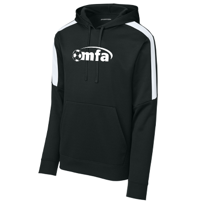 Sport-Wick FLC United PO Hoodie - Blk/Wht Image