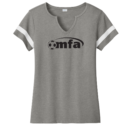 Halftime Notch Neck Tee - Vintage Heather Image