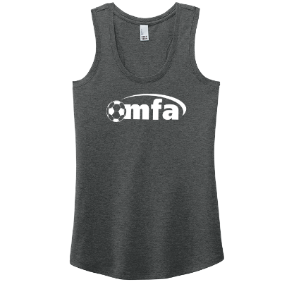 Women's Perfect Tri Racerback Tank - Black Frost Image