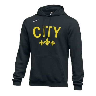 Club Fleece Hoodie - Black Image