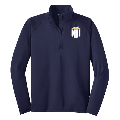 Sport-Wick Stretch 1/2 Zip Pullover - Navy Image