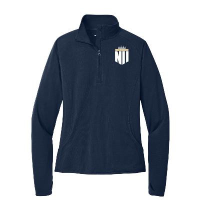 Sport-Wick Stretch 1/2 Zip Pullover - Navy Image (31910)