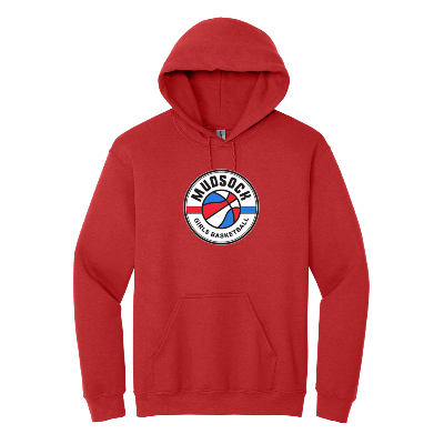 Heavy Blend Hooded Sweatshirt - Red Image