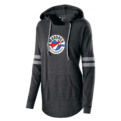 Women's Hooded Low Key P/O - Vintage Black Image