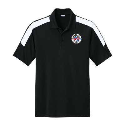 Competitor United Polo - Black/White Image