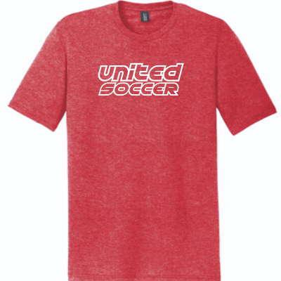 UFA SS Fan Tee-Red Frost Image