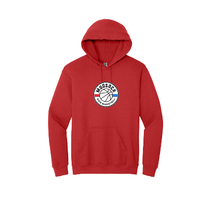 Heavy Blend Hooded Sweatshirt - Red Image
