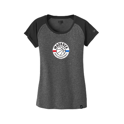 Heritage Blend Varsity Tee - Black/Black Twist Image