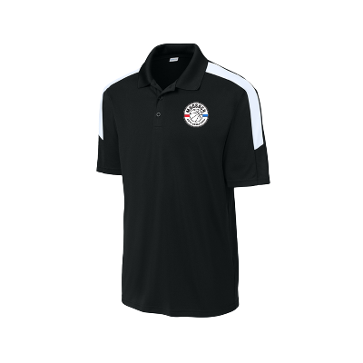 Competitor United Polo - Black/White Image