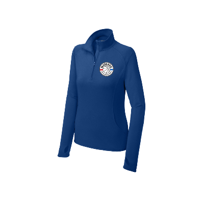 Sport-Wick Stretch 1/2 Zip Pullover - Royal Heather Image (32967)