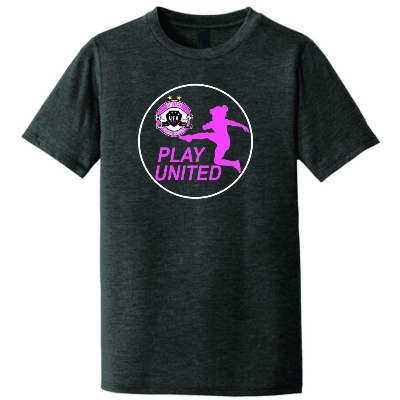 UFA Perfect Tri Tee-Black Frost Image