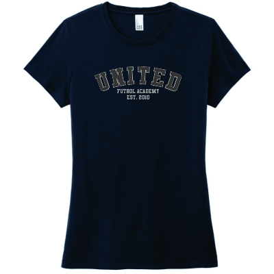 UFA Perfect SS Tri Tee- New Navy Image