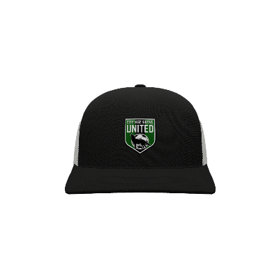 CGU 5-PANEL TRUCKER SNAPBACK BLK/WHT  Image