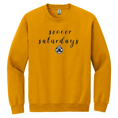 UFA Blend Crewneck Sweatshirt-Gold Image