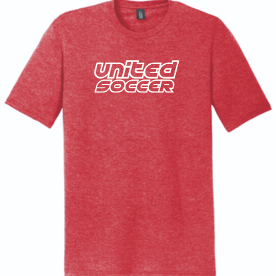 UFA SS Fan Tee Red Frost Image