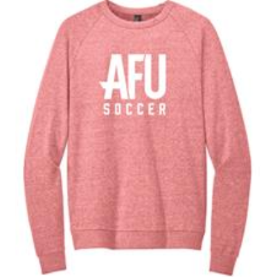 Fleece Crewneck Sweatshirt - Red Frost Image