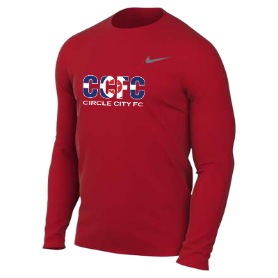 TM R Legend LS Tee - Red Image