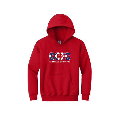 Heavy Blend Hooded Sweatshirt - Red Image (34548)