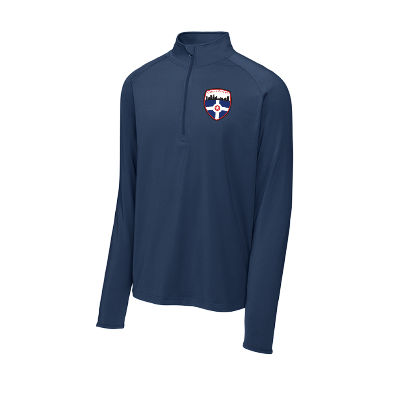 Sport-Wick Stretch 1/2 Zip Pullover - Navy Image