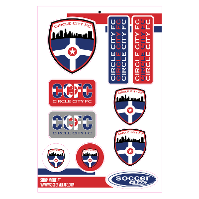 CIRCLE CITY FC STICKER SET Image