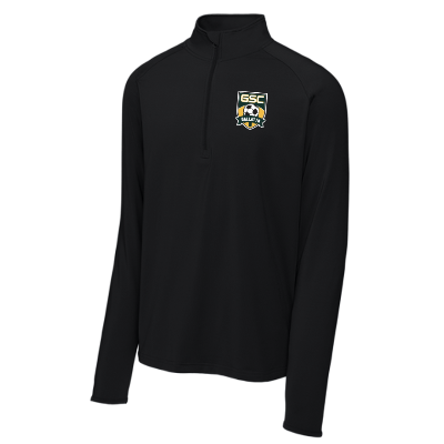 Sport-Wick Stretch 1/2 Zip Pullover - Black Image