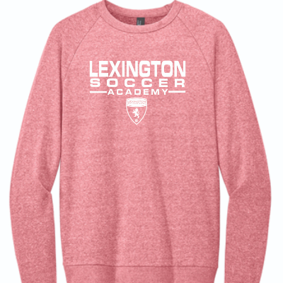 Fleece Crewneck Sweatshirt - Red Frost Image