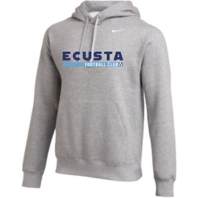 Club Fleece Hoodie Dark Grey Heather Image