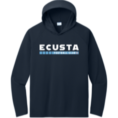 Performance Pullover Hooded Tee Navy Image