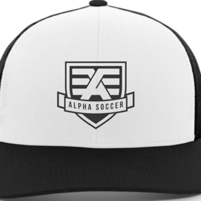 Trucker Hat White/Black Image