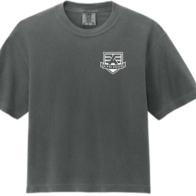 Womens Boxy Tee Pepper Image